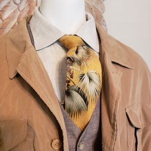 TOMMY BAHAMA LINEN/COTTON TIE